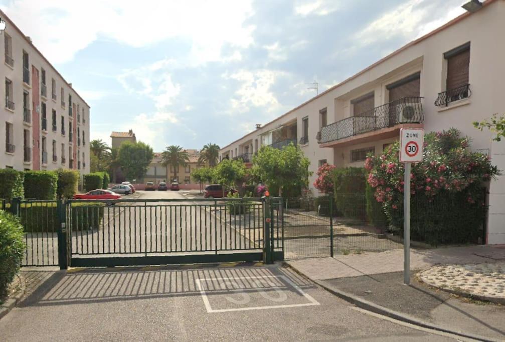 Joli T3 3 Min Gare Perpignan Lejlighed Eksteriør billede